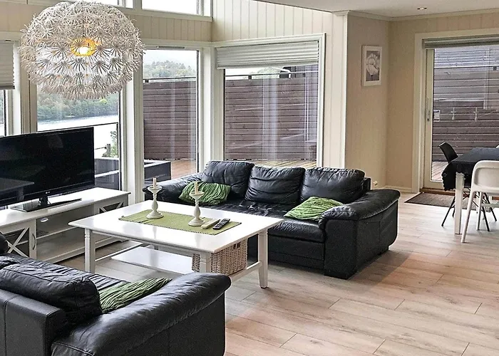 10 Person In Lyngdal-by Traum Ferienhaus Lyngdal